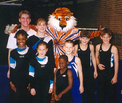 OTT Exhibition Team with Aubie